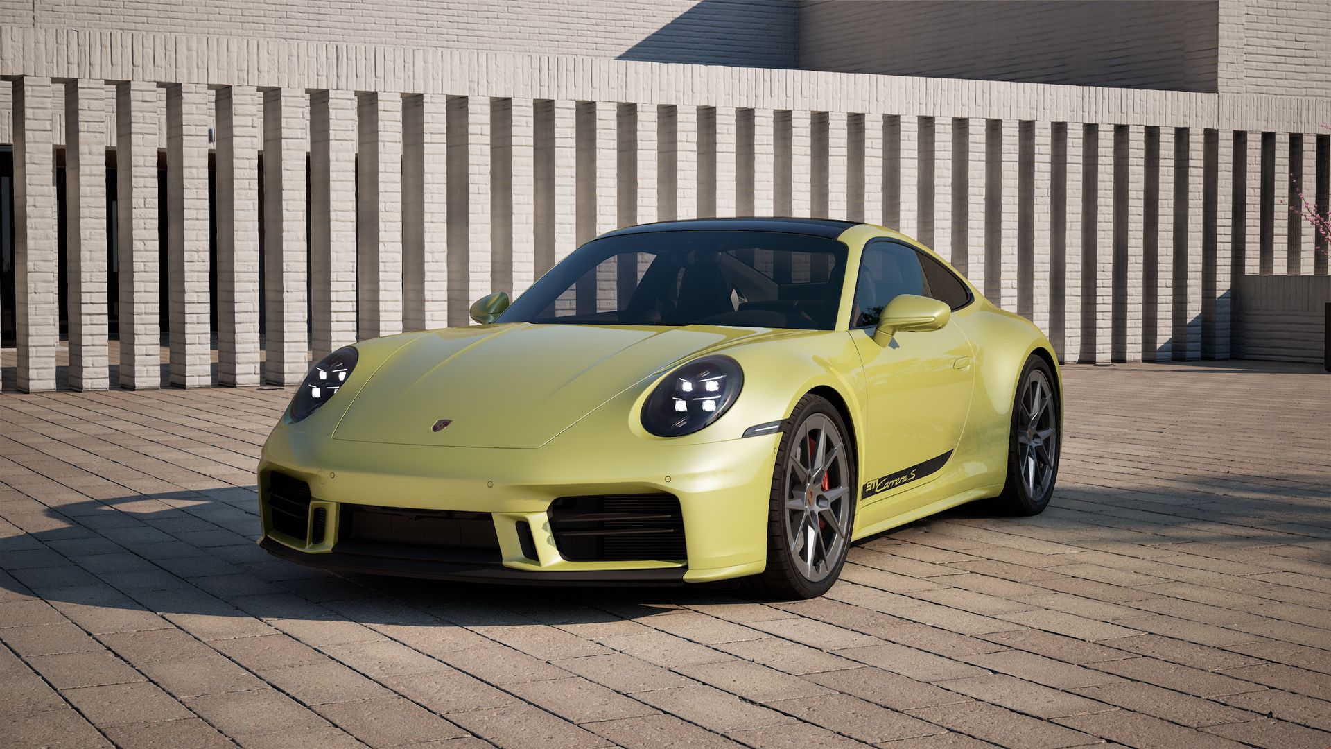 911 Carrera S vue de face