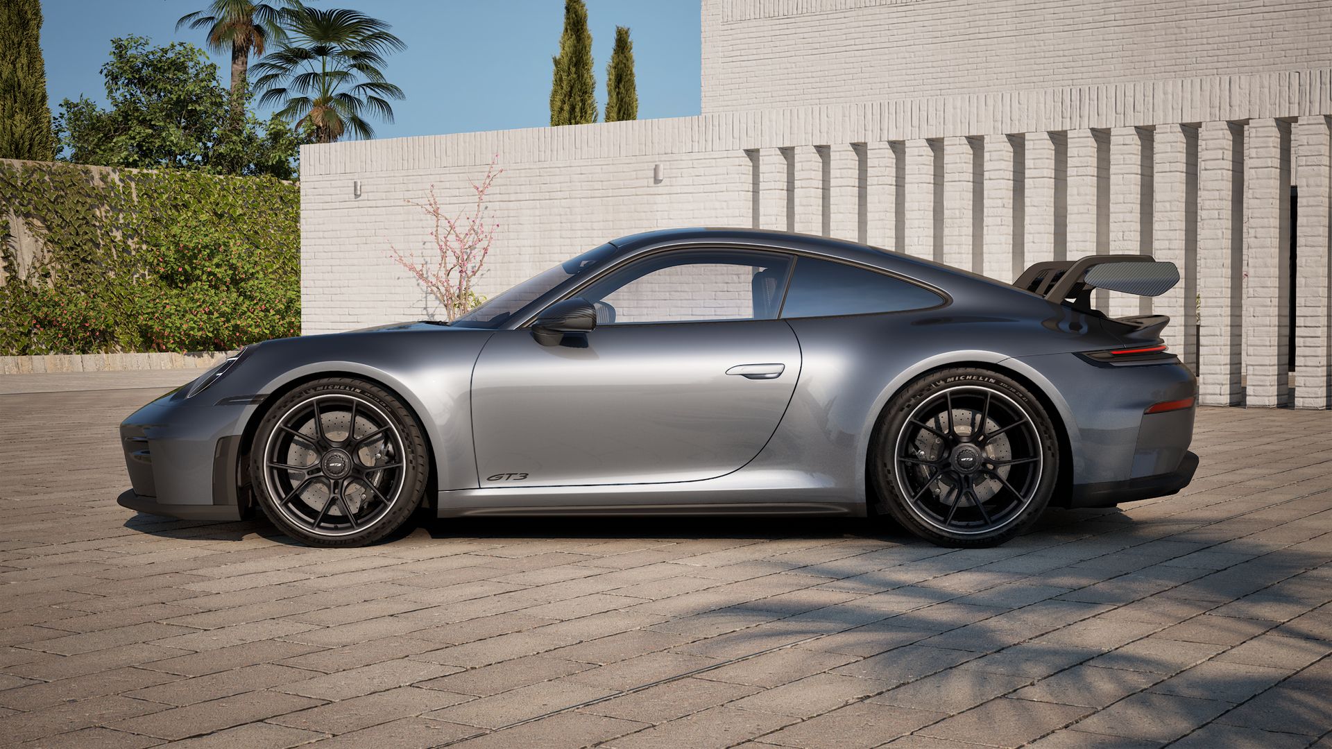 911 GT3 vue latérale