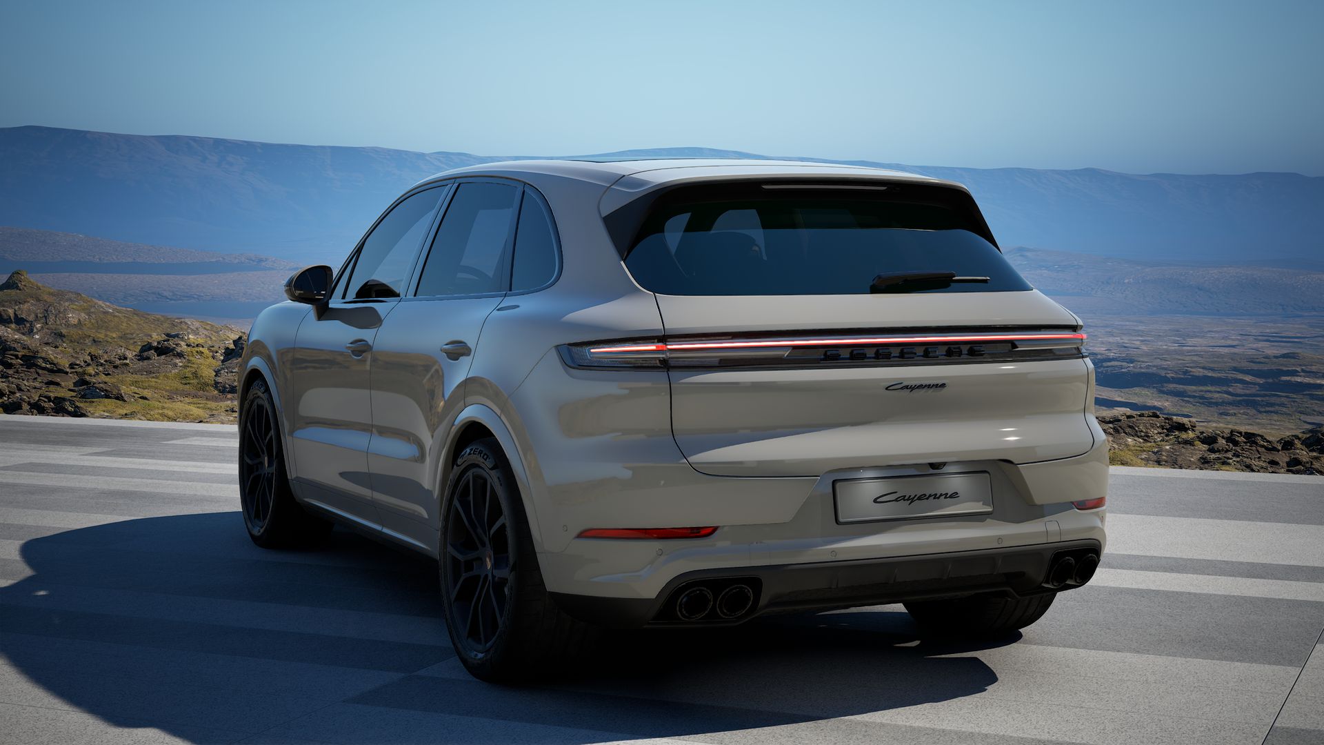 Cayenne vue arrière