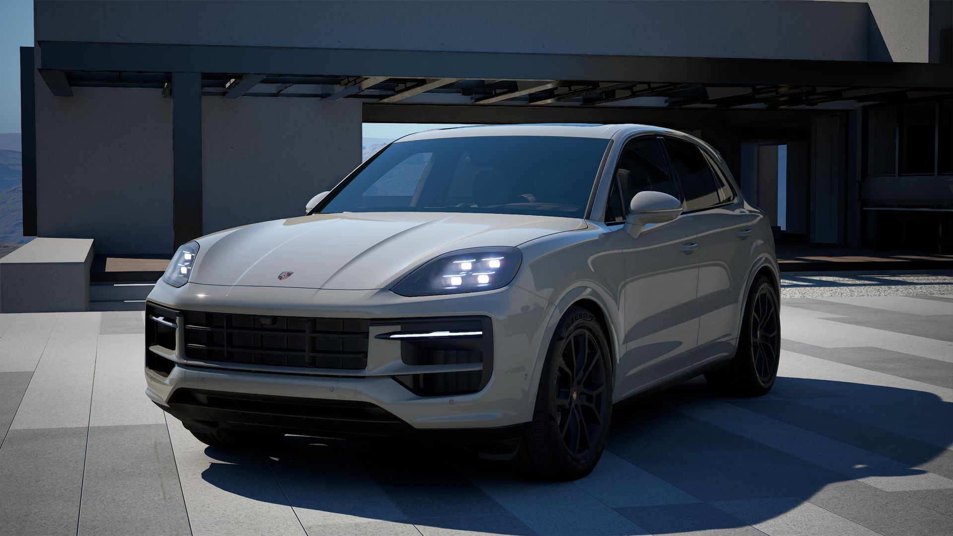 Cayenne vue de face
