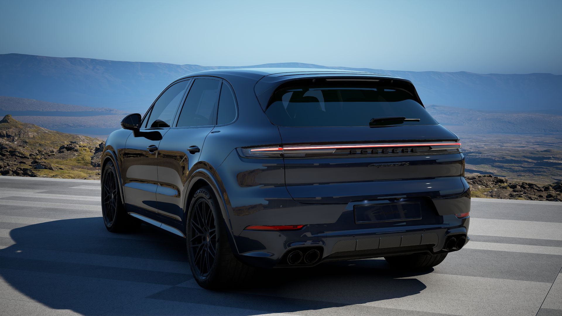 Cayenne GTS vue arrière