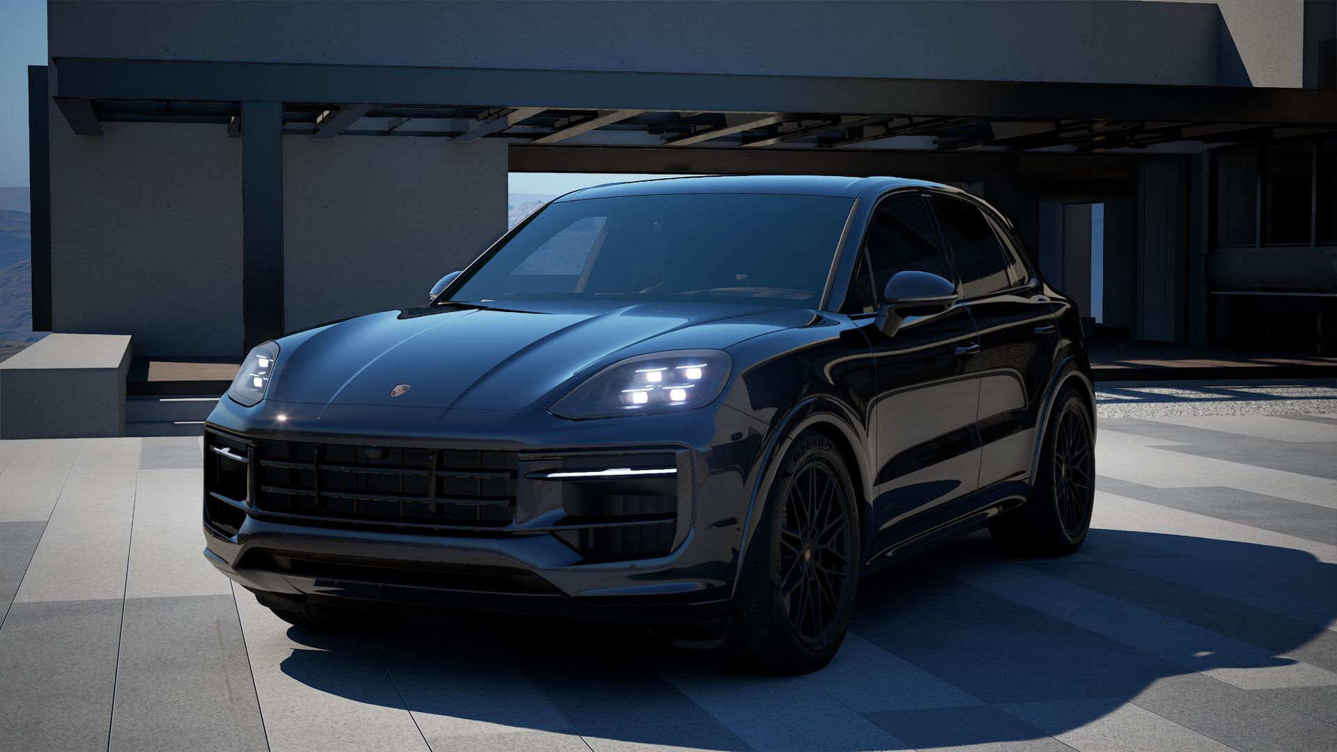 Cayenne GTS vue de face