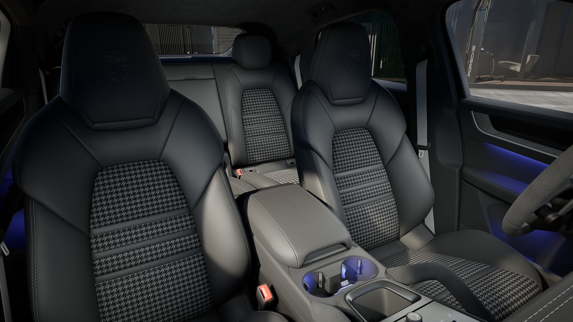 Cayenne E-Hybrid Coupé vue intérieure