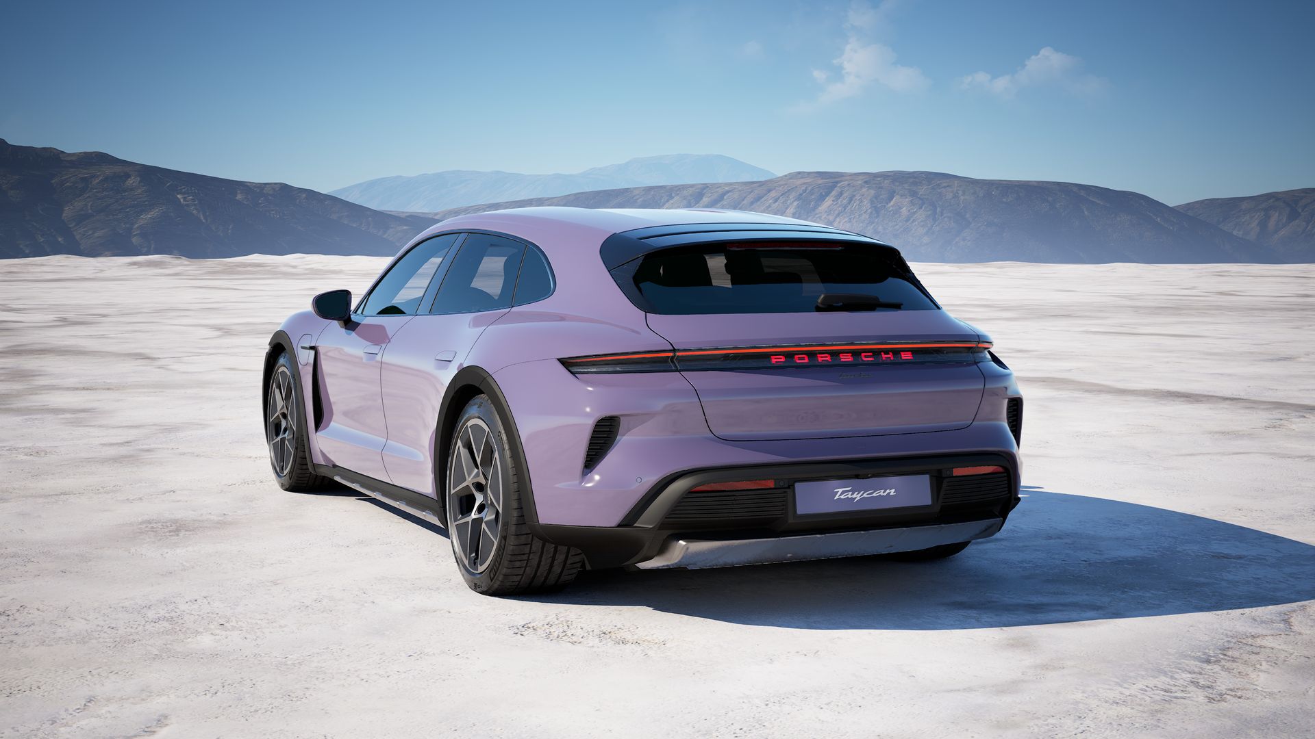 Taycan Turbo Cross Turismo vue arrière