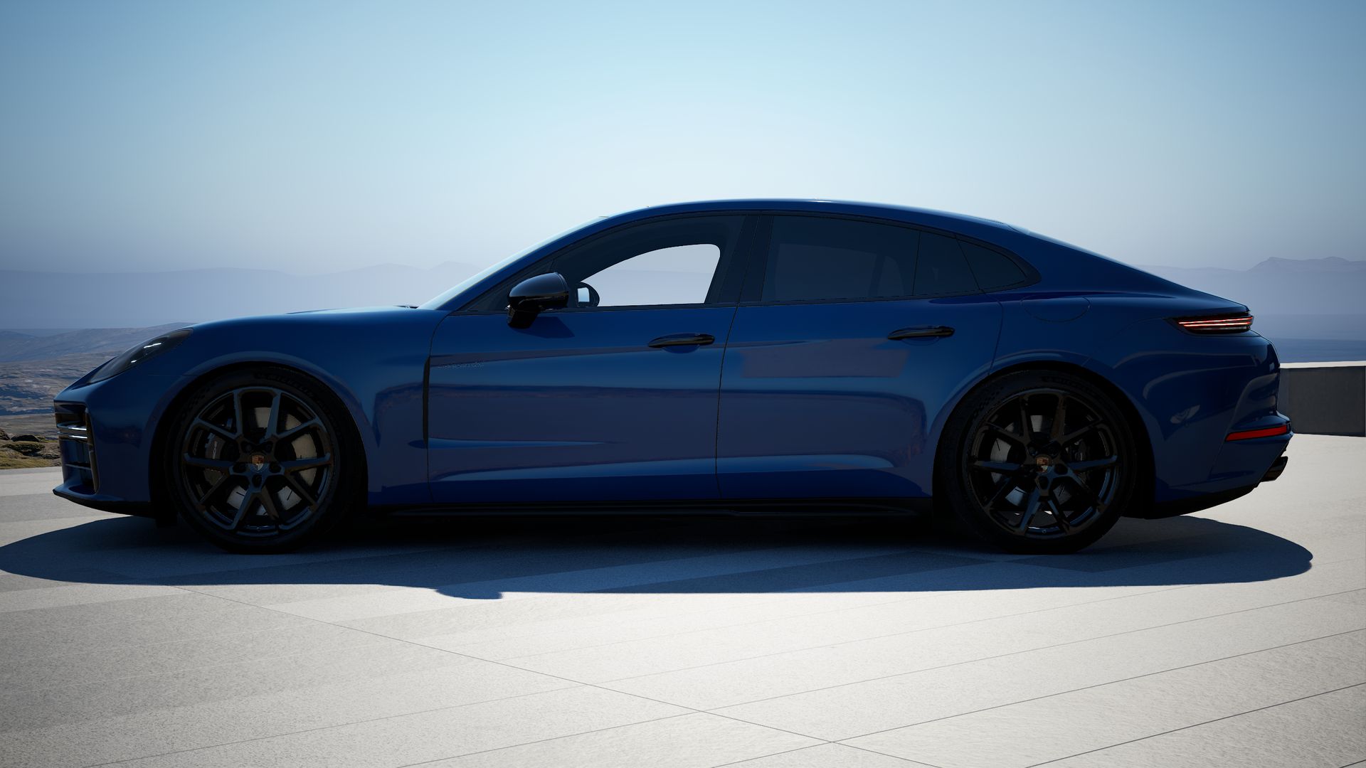 Panamera 4S E-Hybrid vue latérale