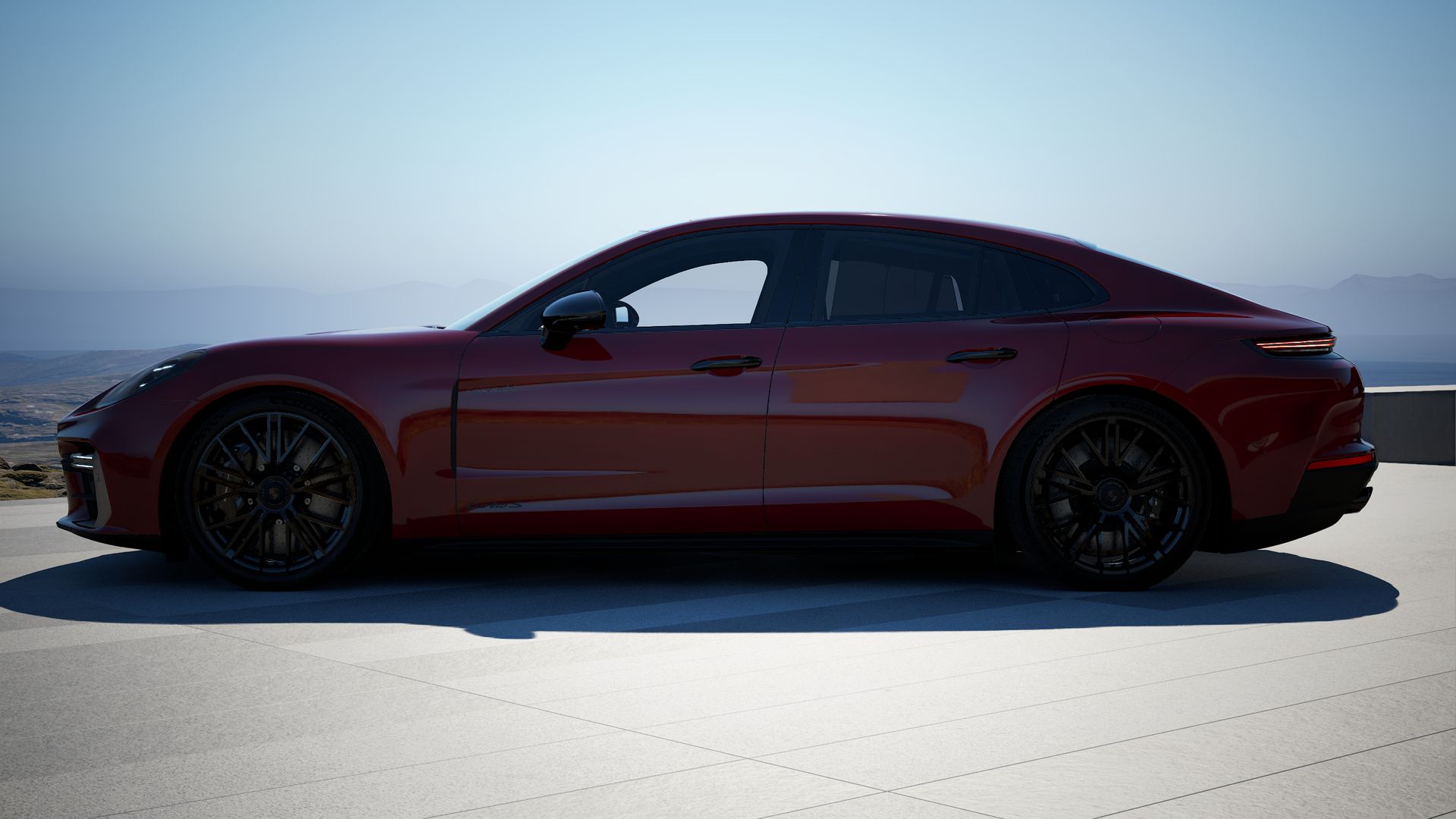 Panamera Turbo S E-Hybrid vue latérale