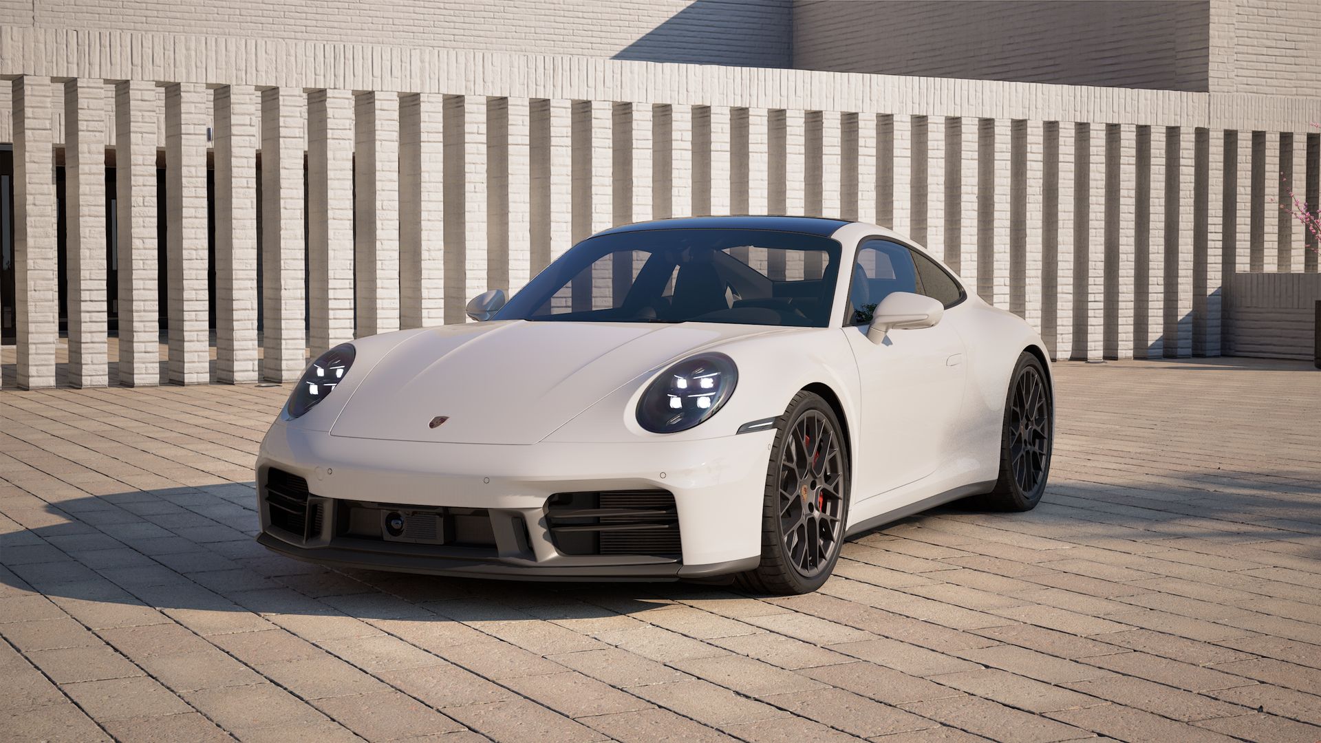 911 Carrera 4S vista frontal