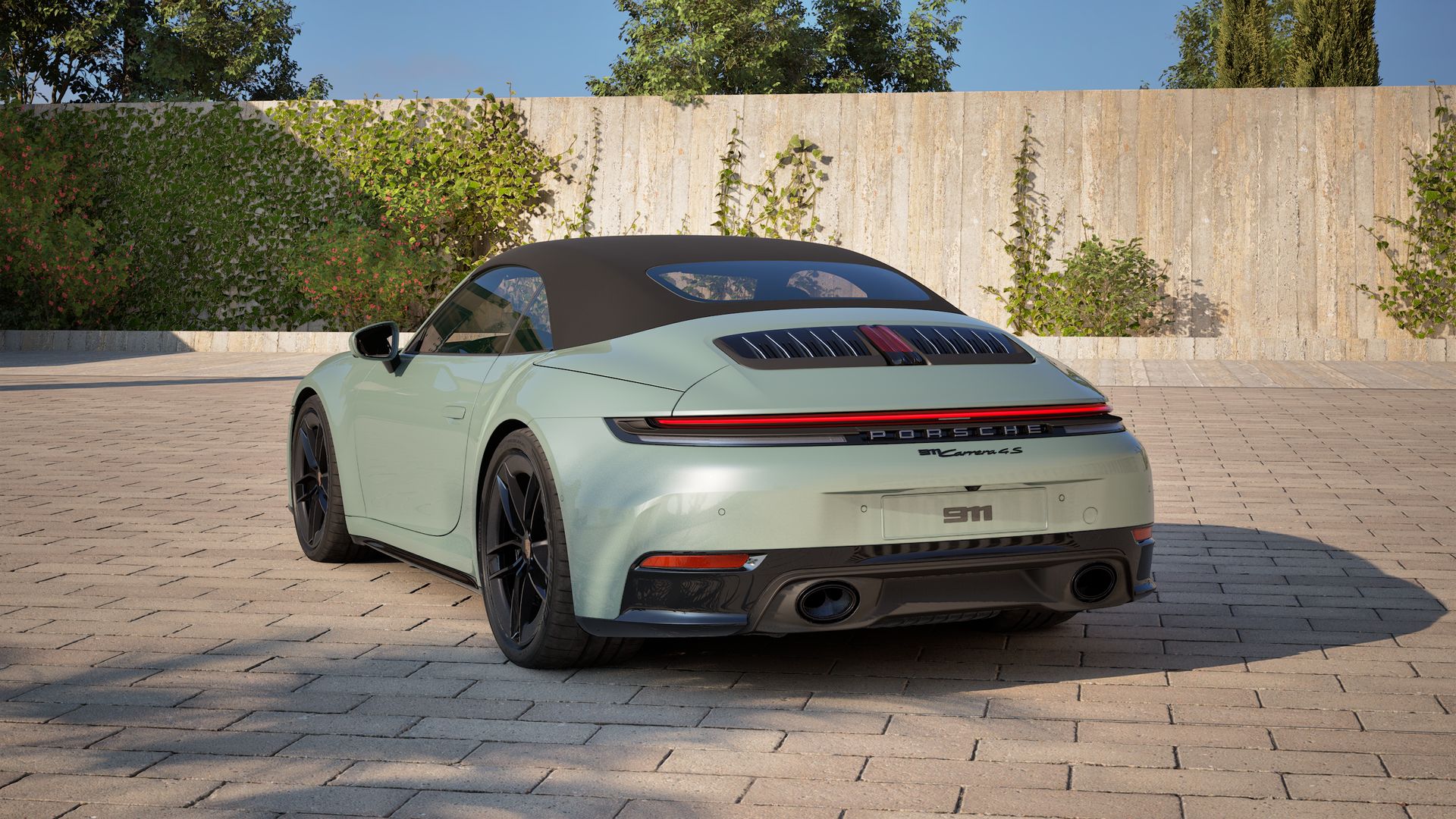 911 Carrera 4S Cabriolet vista posterior