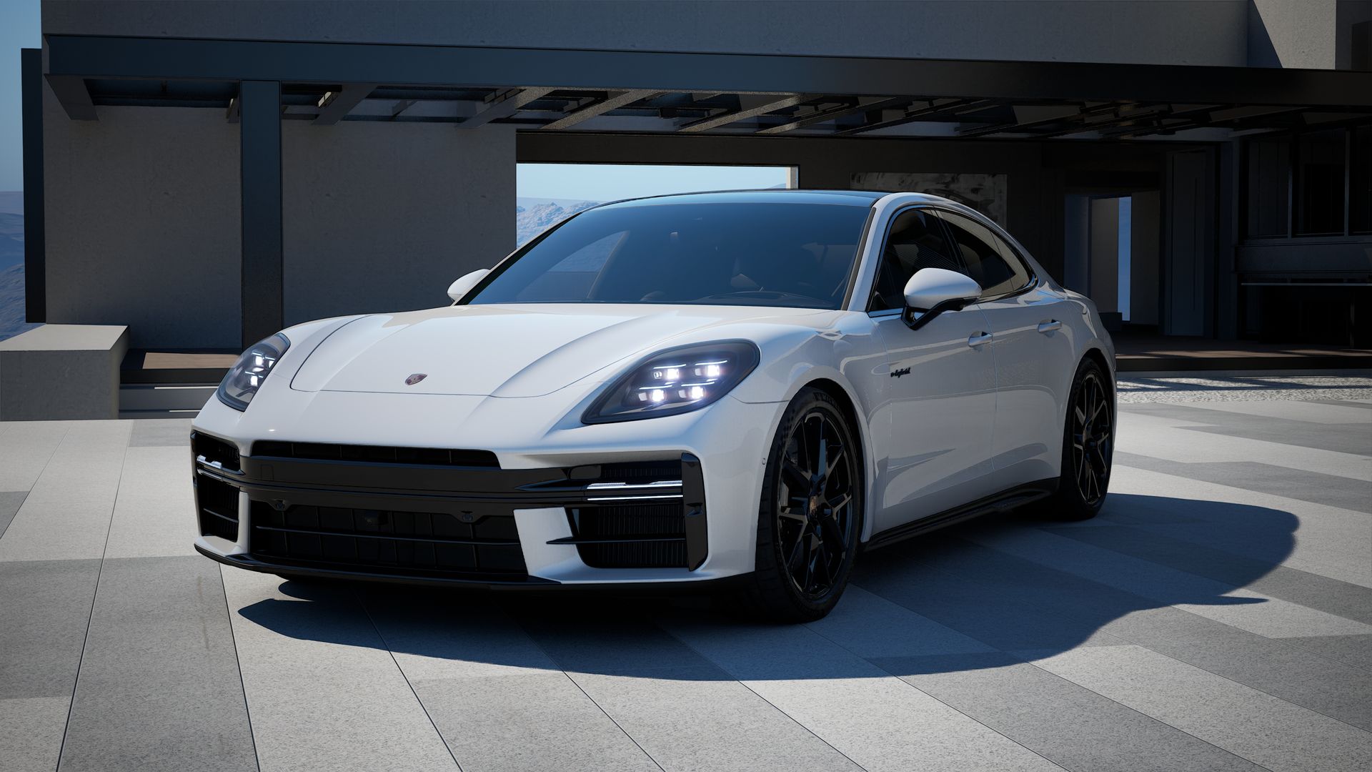 Panamera 4S E-Hybrid vista frontal