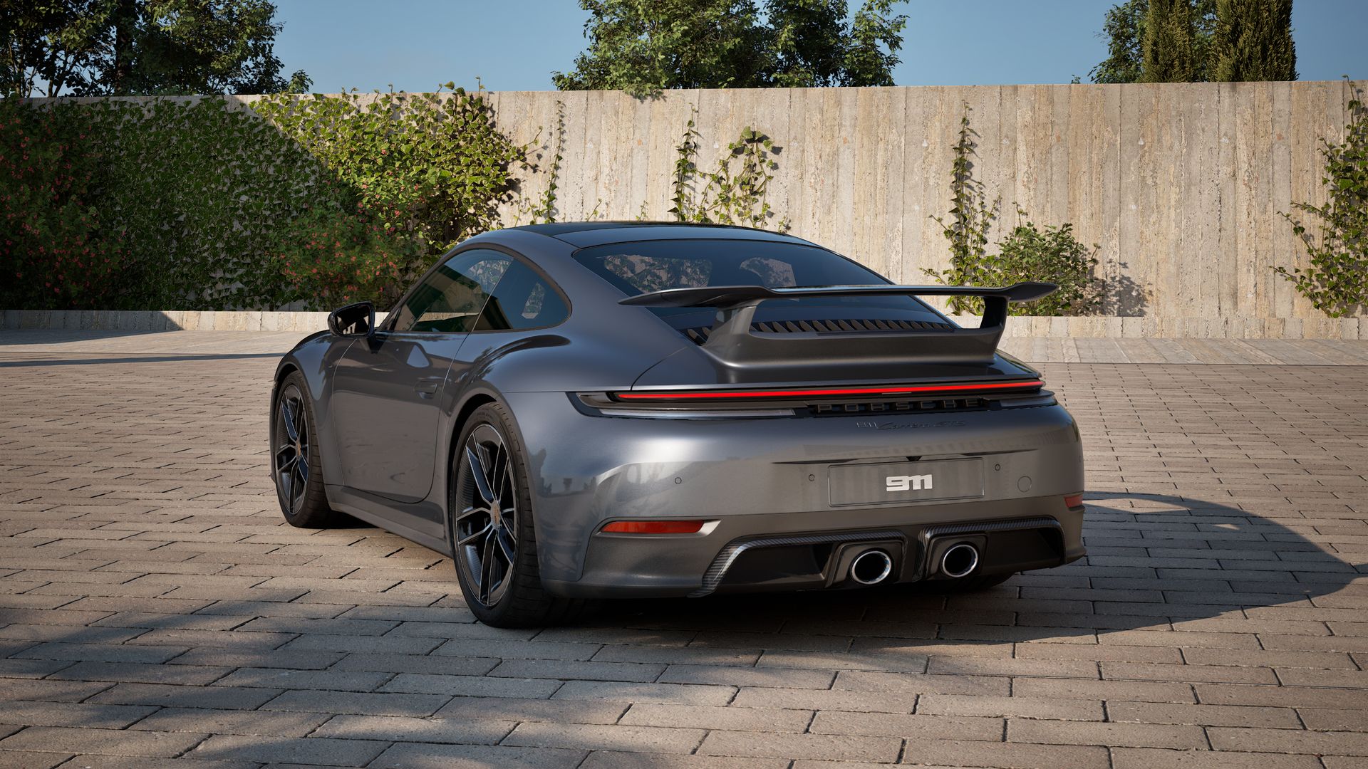 911 Carrera GTS achteraanzicht