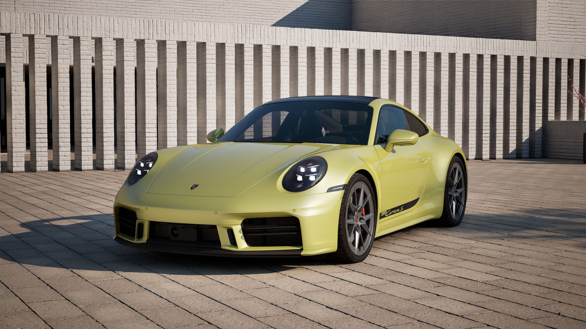 911 Carrera S vooraanzicht