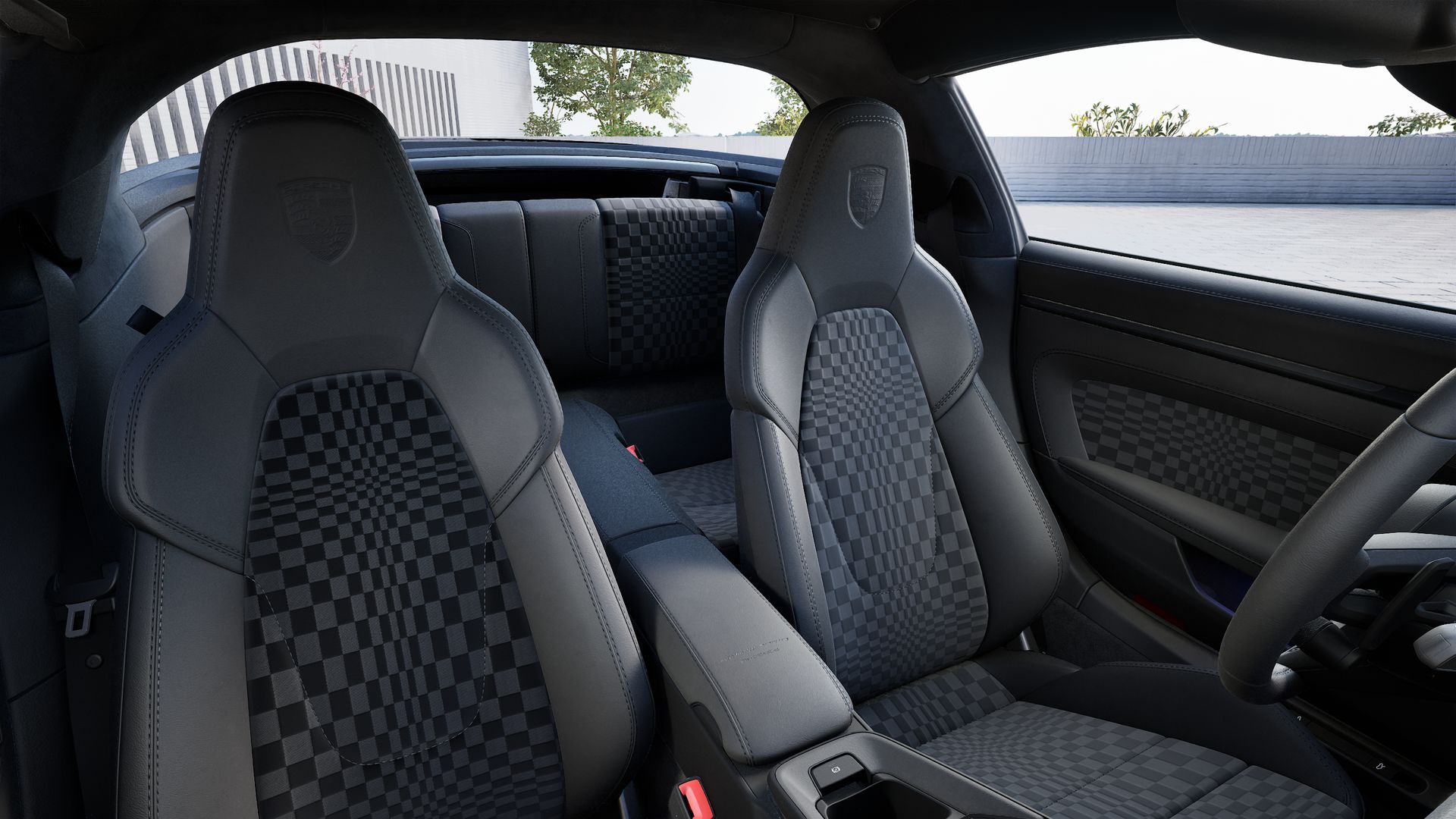 911 Targa 4 GTS binnenaanzicht