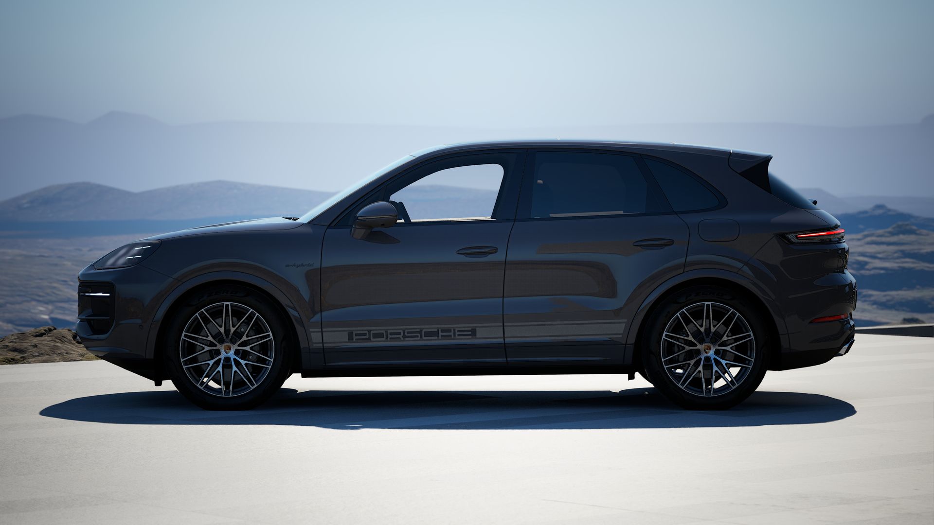 Cayenne E-Hybrid zijaanzicht