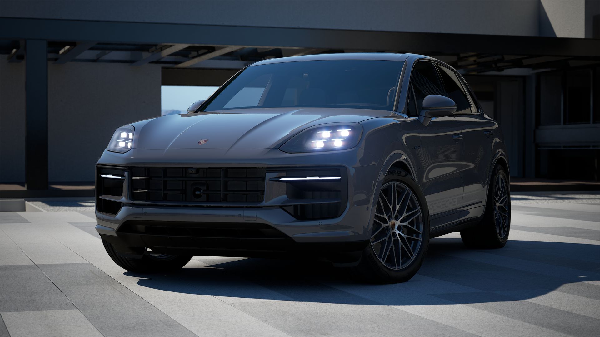 Cayenne E-Hybrid vooraanzicht