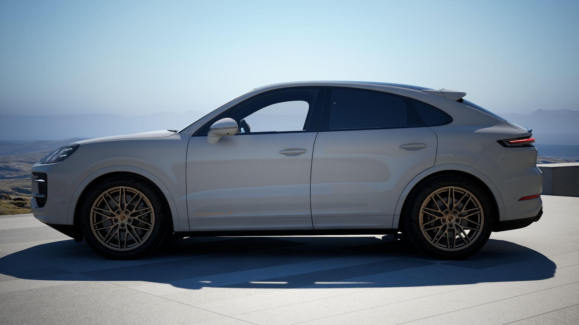 Cayenne S Coupé zijaanzicht