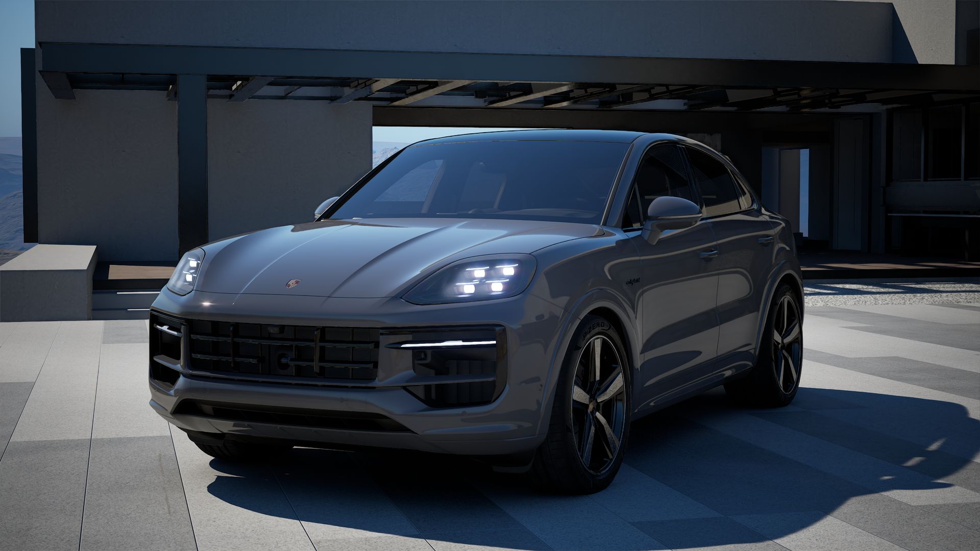 Cayenne S E-Hybrid Coupé vooraanzicht