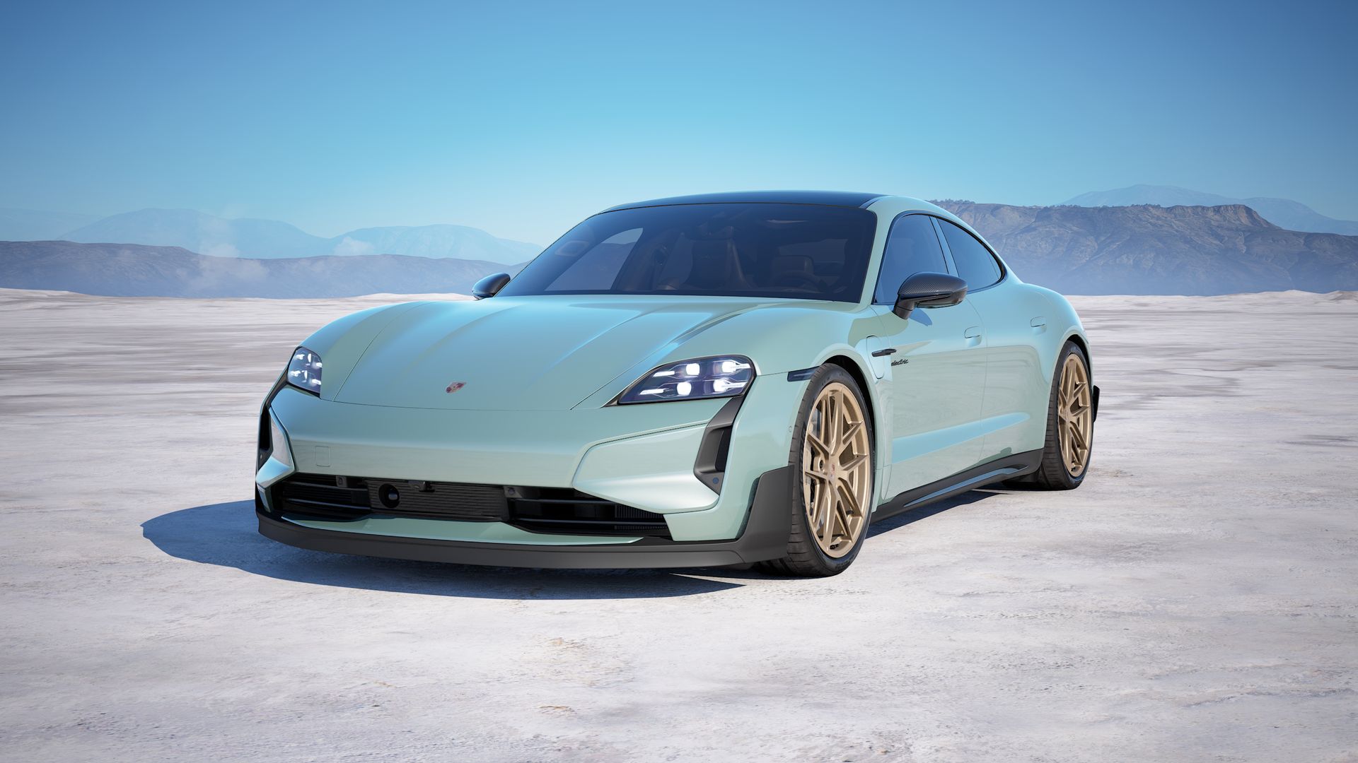 Taycan Turbo GT vooraanzicht