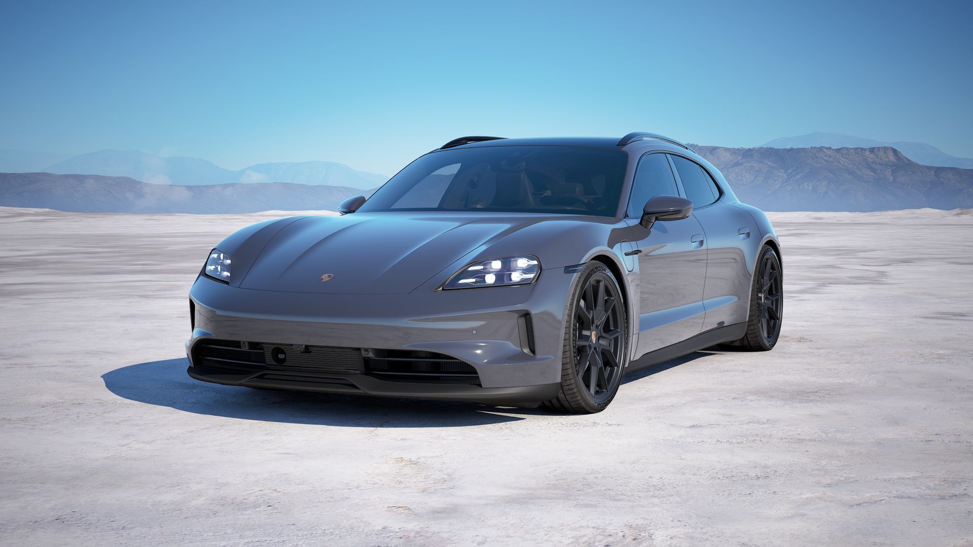 Taycan 4S Sport Turismo vooraanzicht