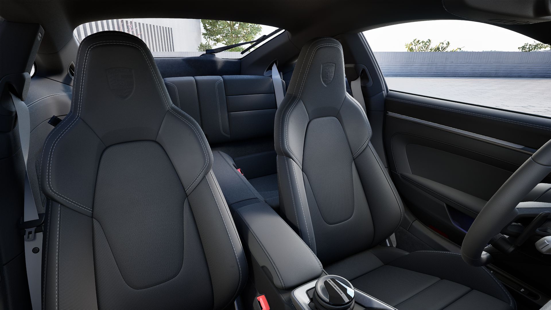 911 Carrera 4S vista interior