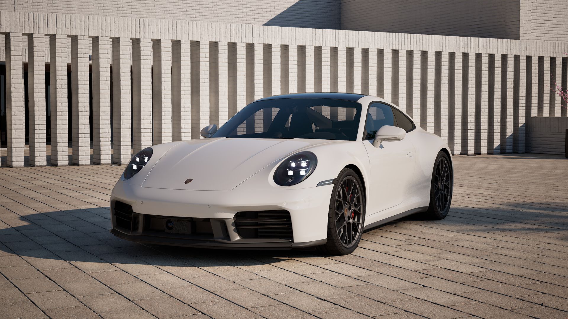 911 Carrera 4S vista frontal