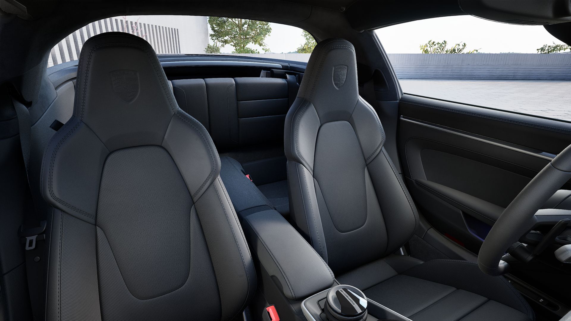 911 Targa 4S vista interior
