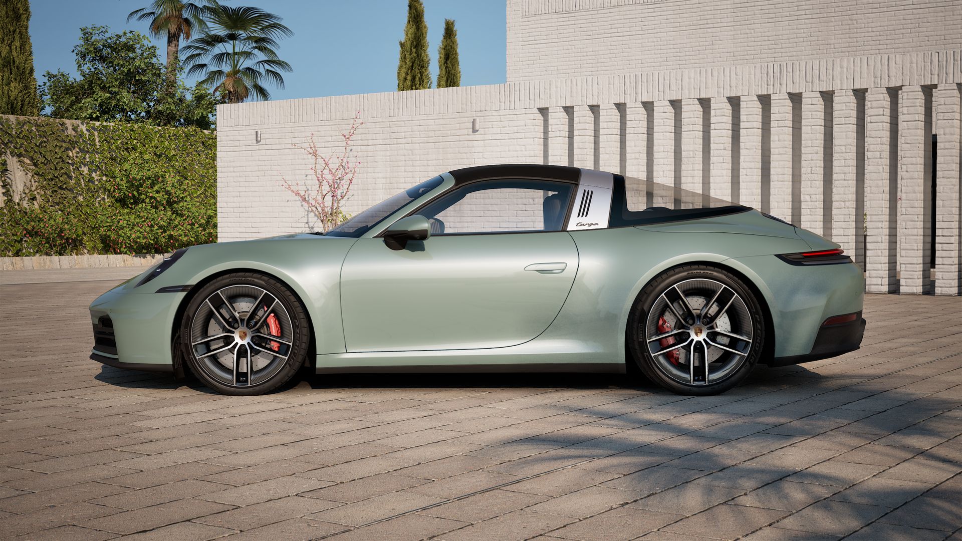 911 Targa 4S vista lateral