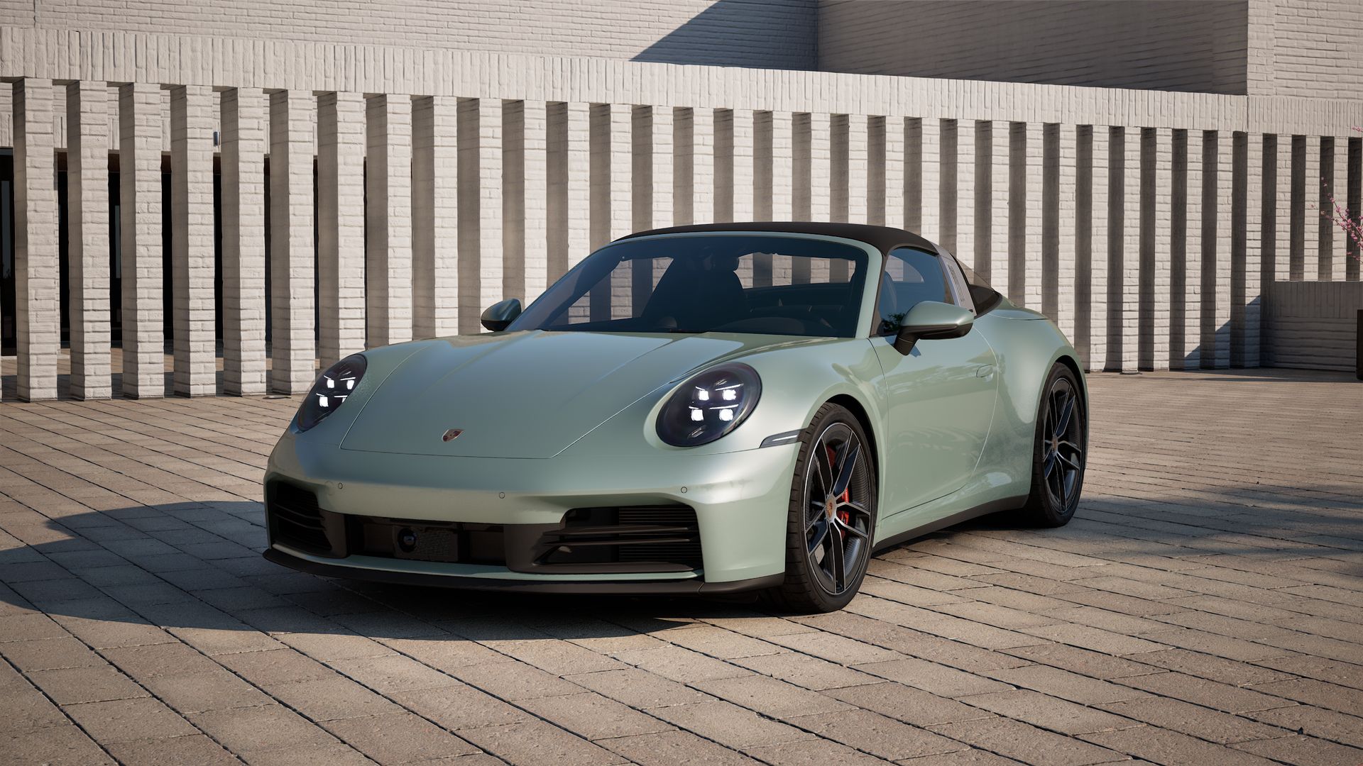 911 Targa 4S vista frontal
