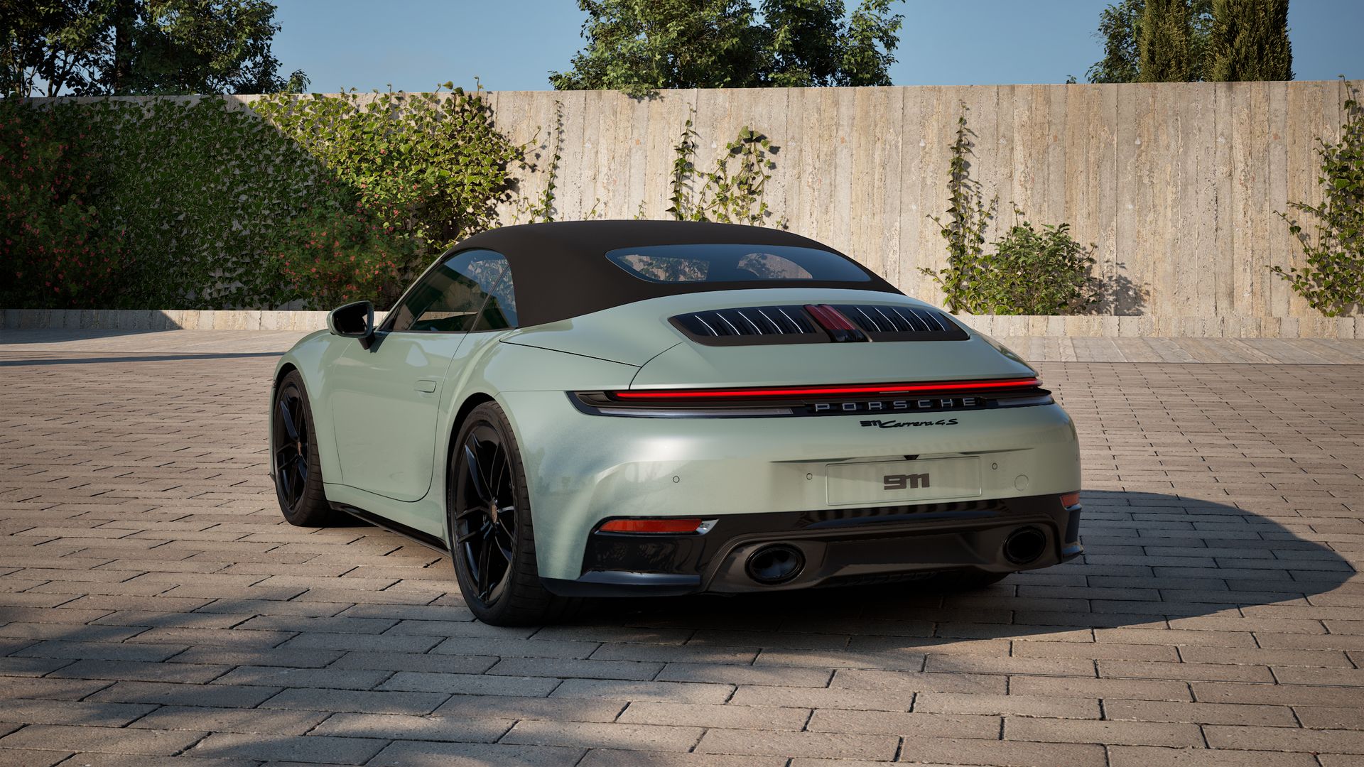 911 Carrera 4S Cabriolet vista posterior 