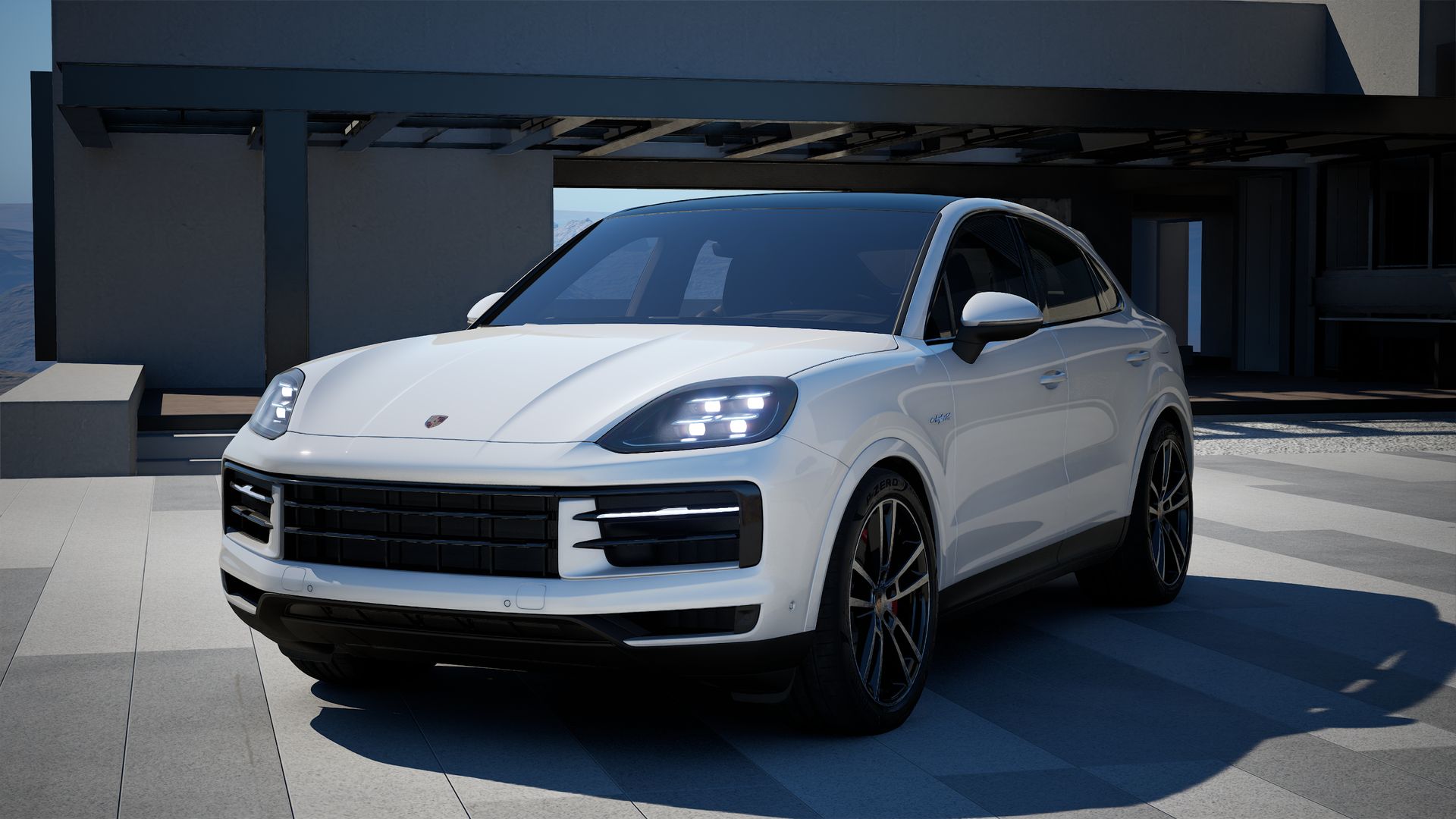 Cayenne S E-Hybrid Coupé vista frontal