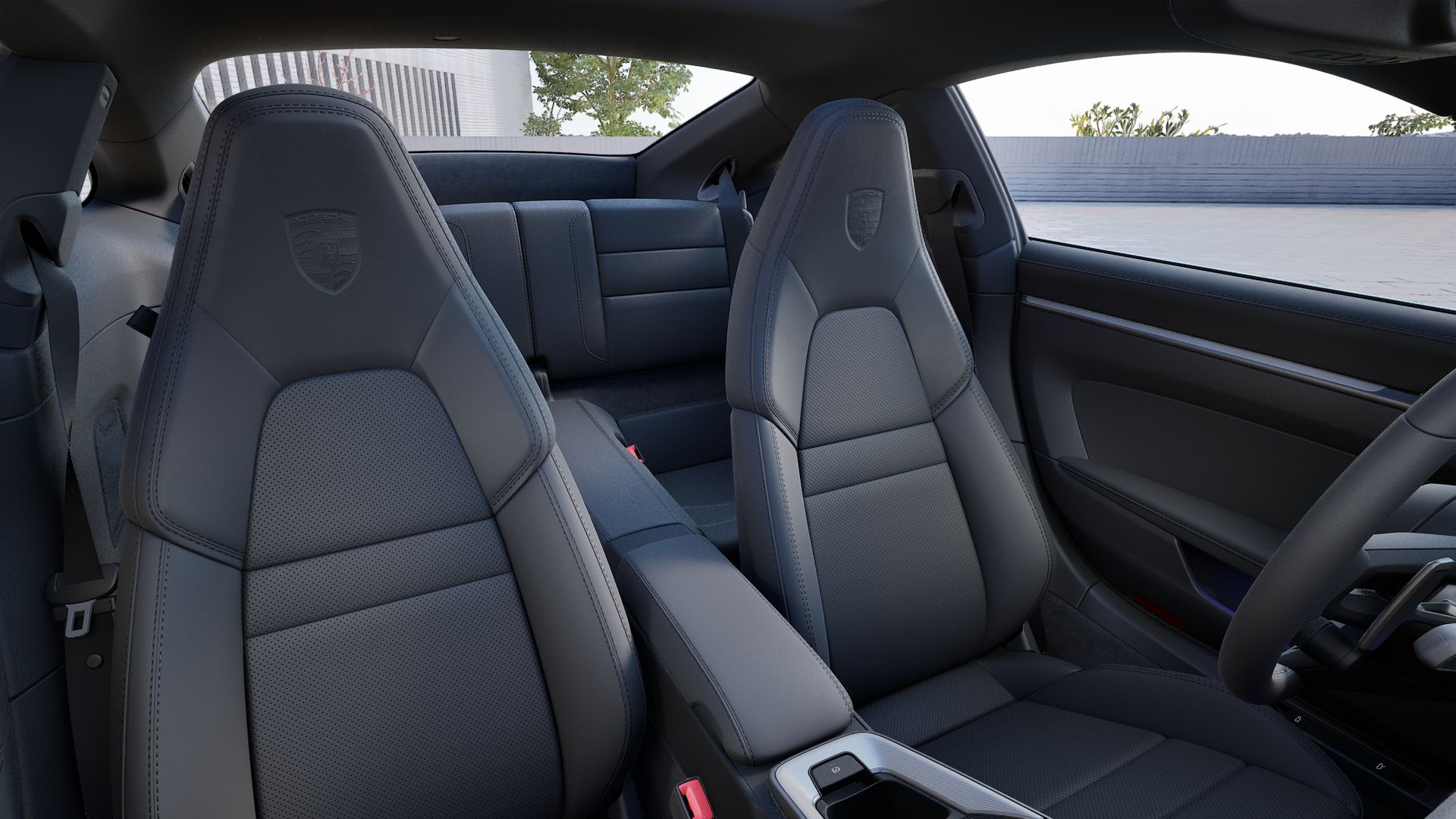 911 Carrera vista interior.