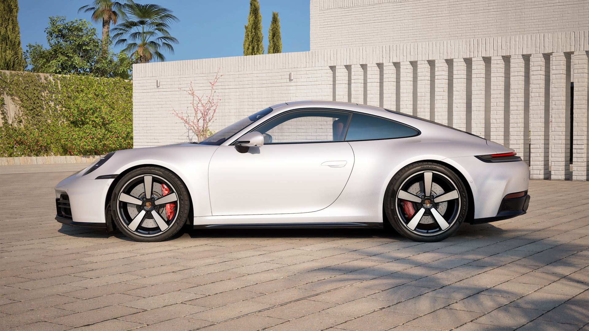 911 Carrera S vista lateral.