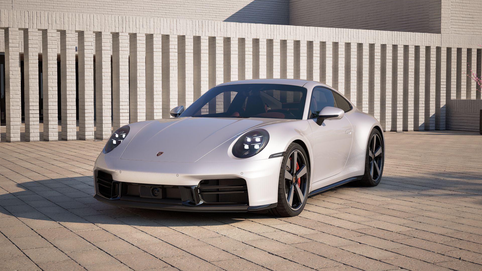911 Carrera S vista frontal.