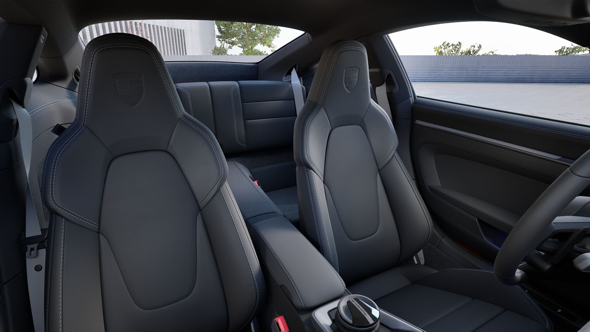 911 Carrera 4S vista interior.
