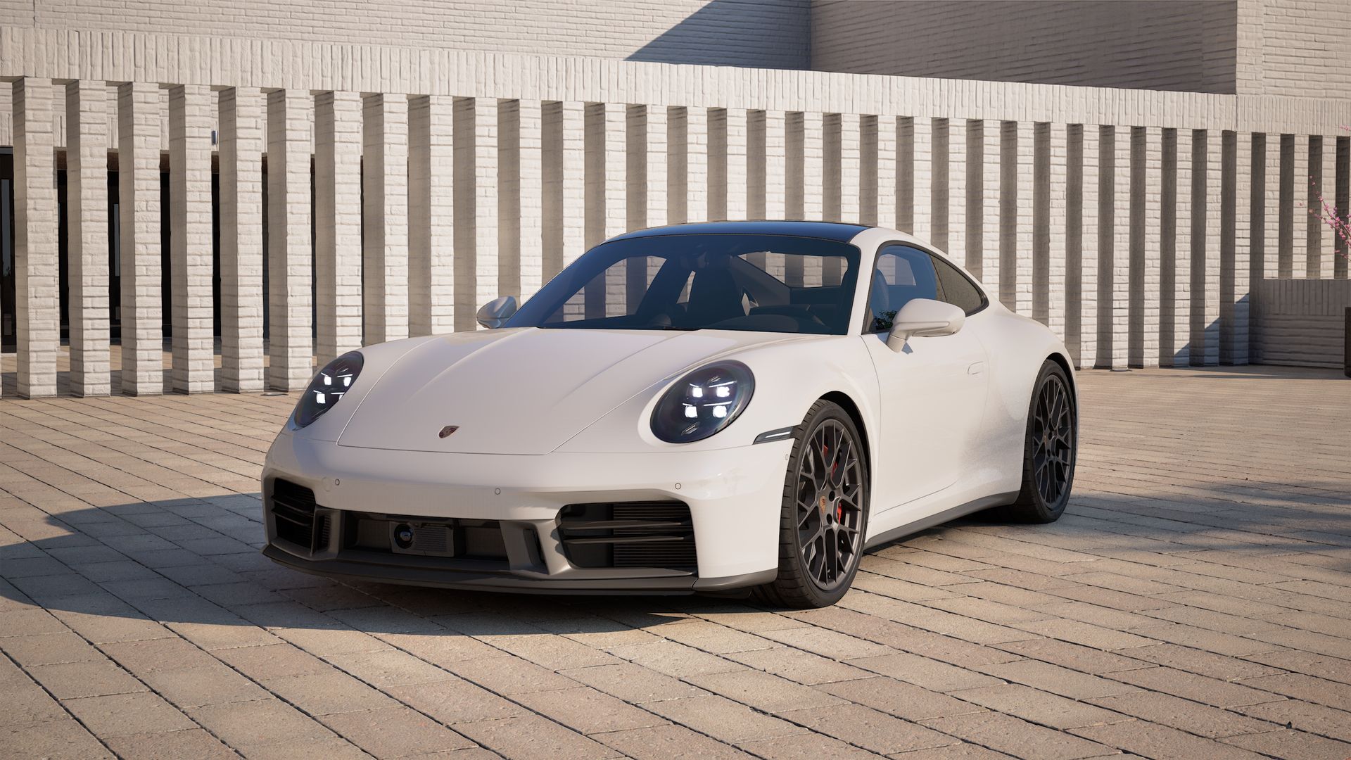 911 Carrera 4S vista frontal.