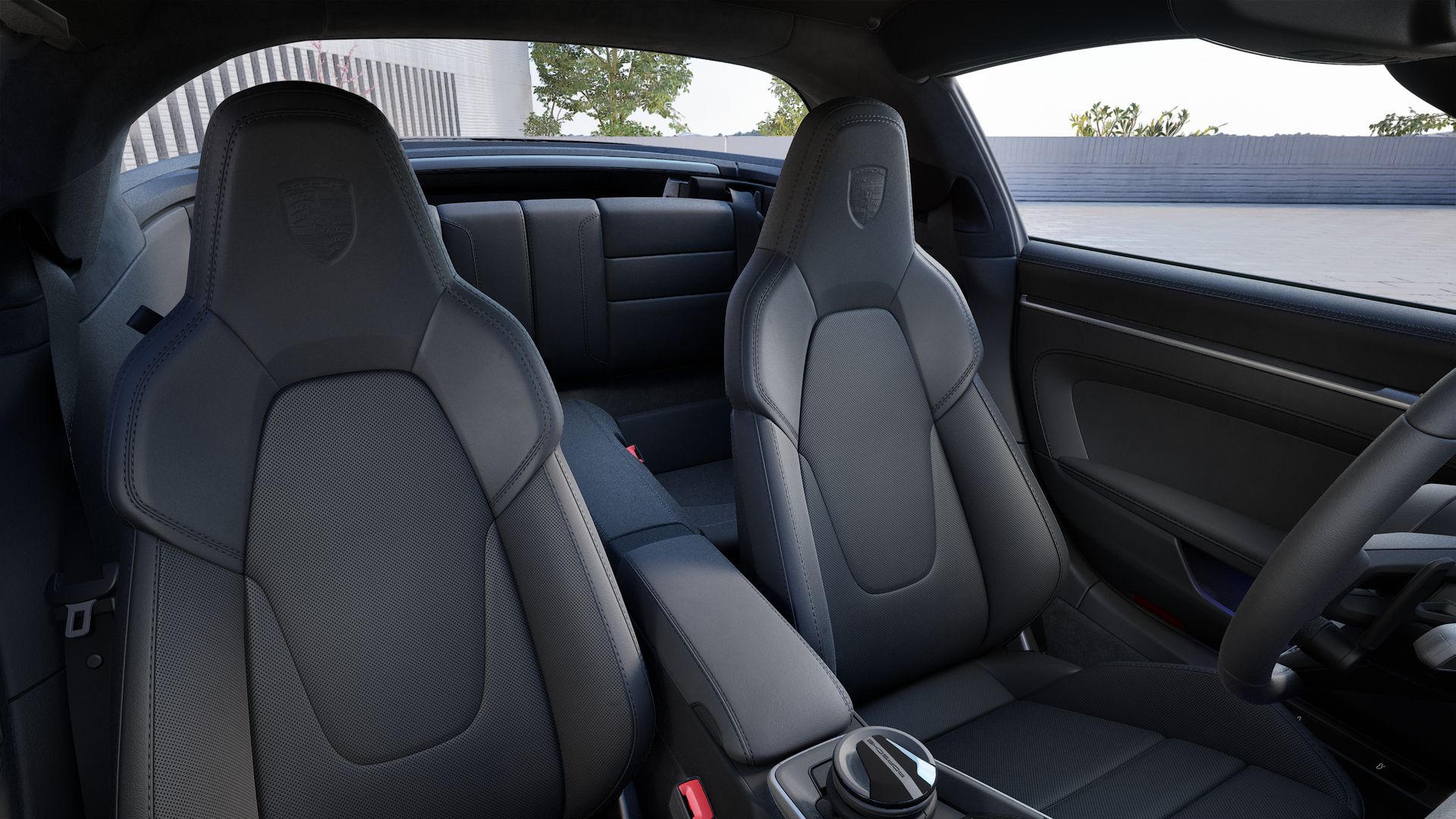 911 Targa 4S vista interior.