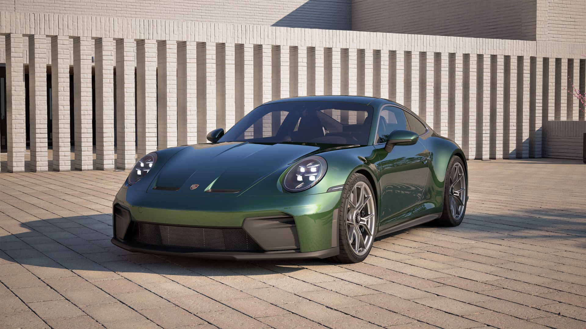 911 GT3 Touring vista frontal.