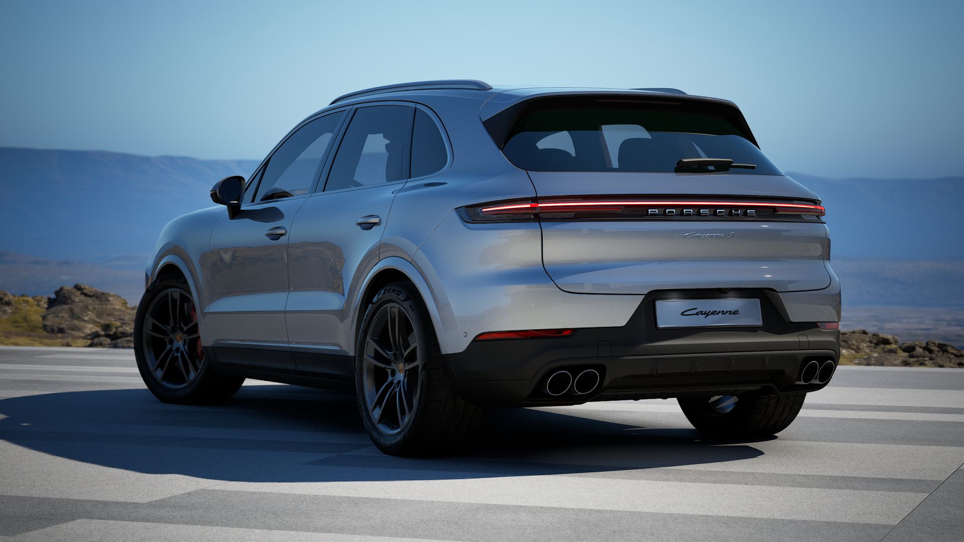 Cayenne S vista posterior.