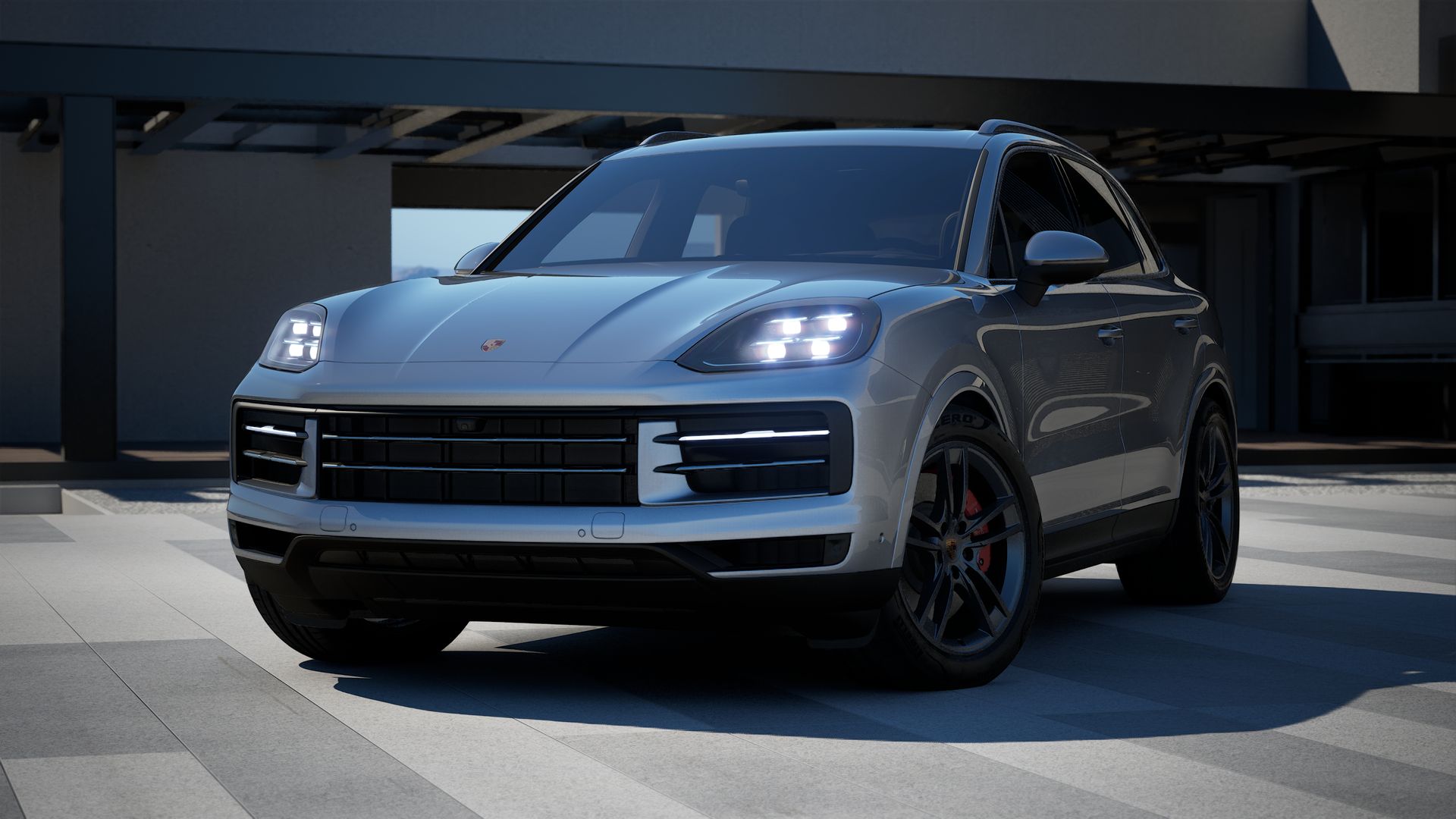 Cayenne S vista frontal.
