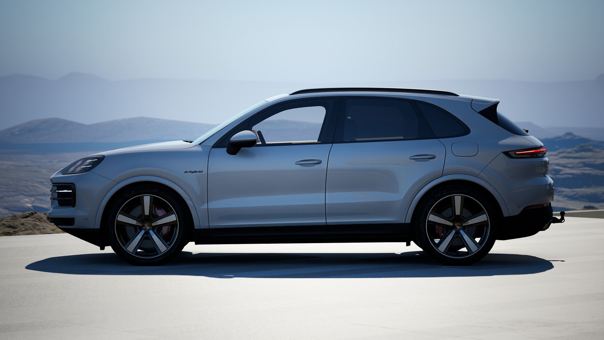Cayenne S E-Hybrid vista lateral.