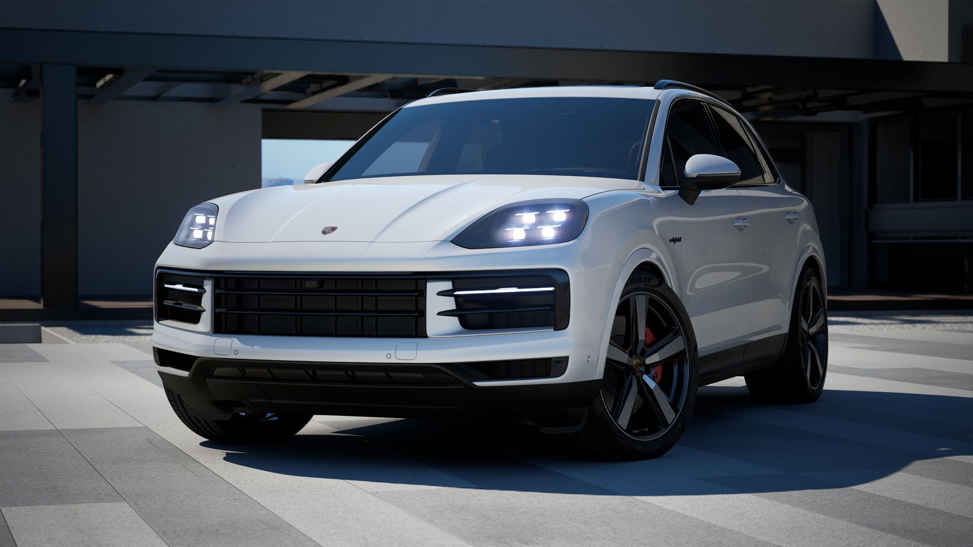 Cayenne S E-Hybrid vista frontal.