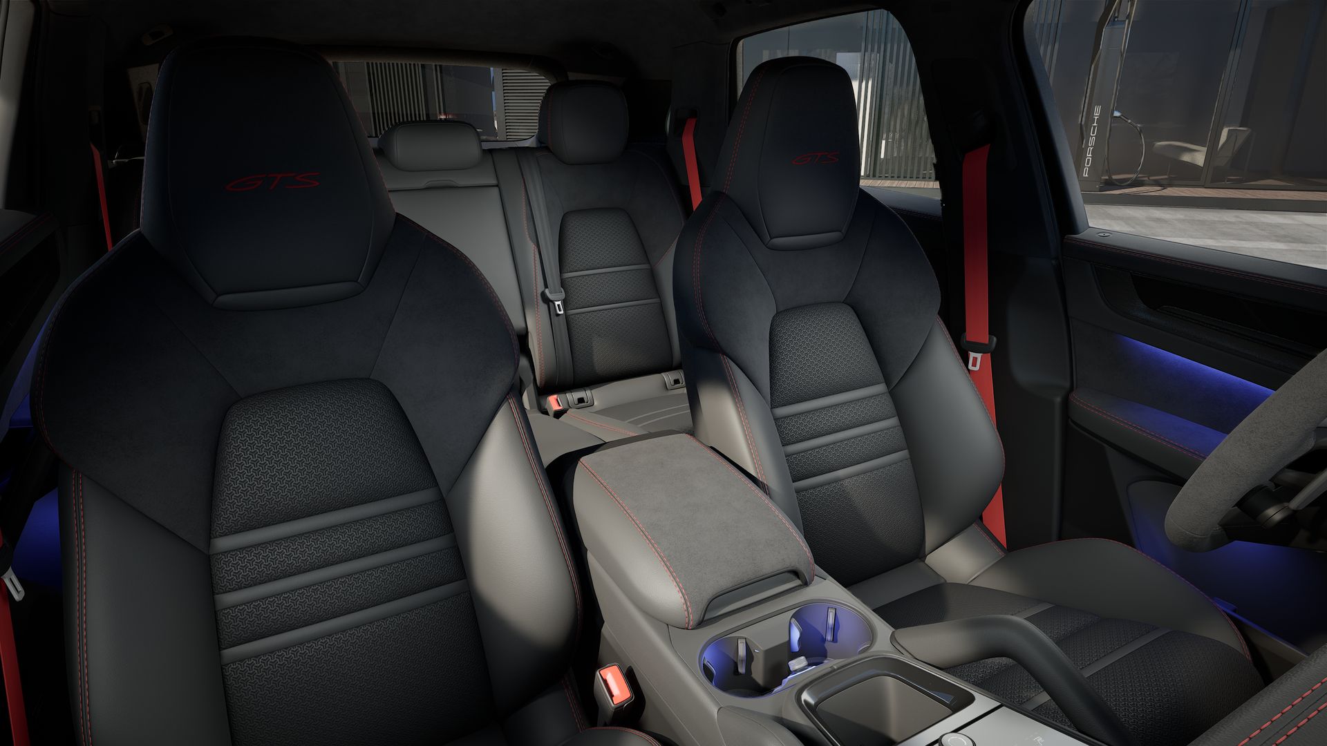 Cayenne GTS vista interior.