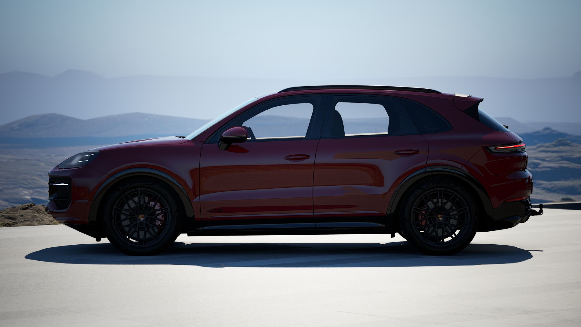 Cayenne GTS vista lateral.