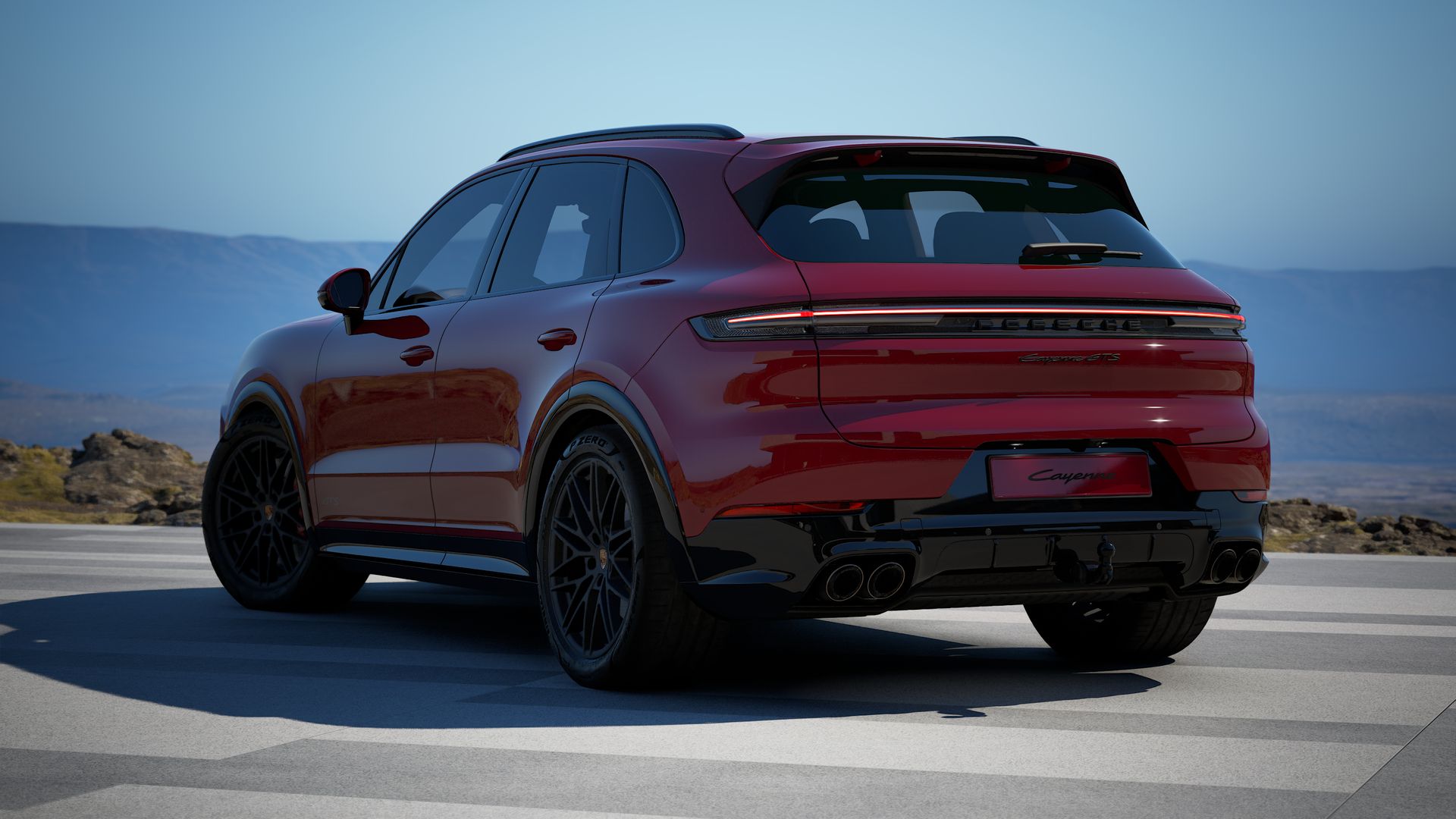 Cayenne GTS vista posterior.