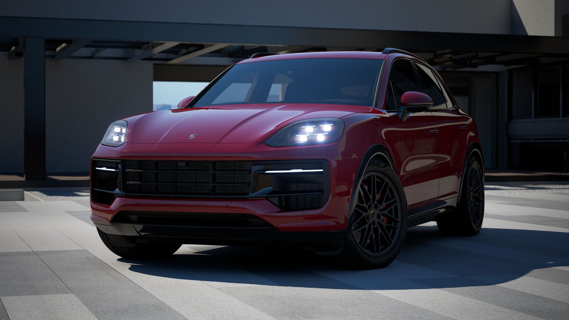Cayenne GTS vista frontal.