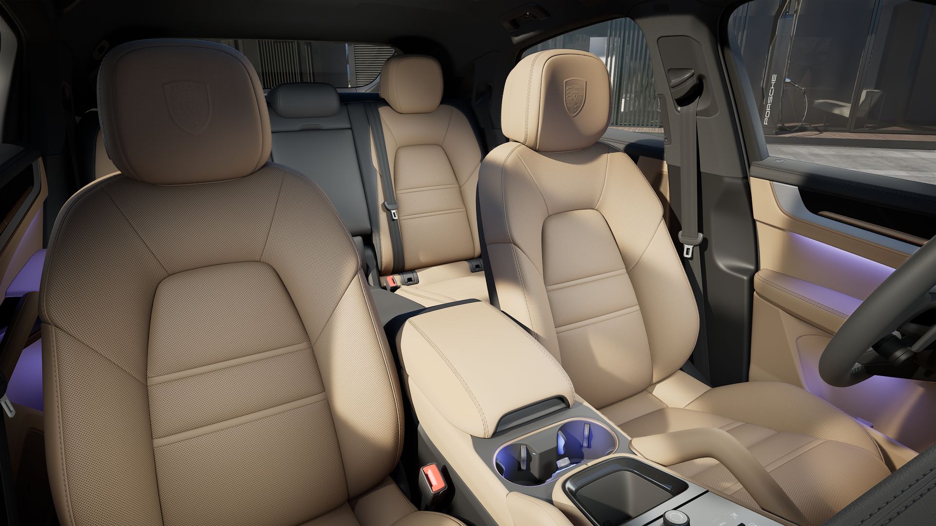 Cayenne S Coupe vista interior.