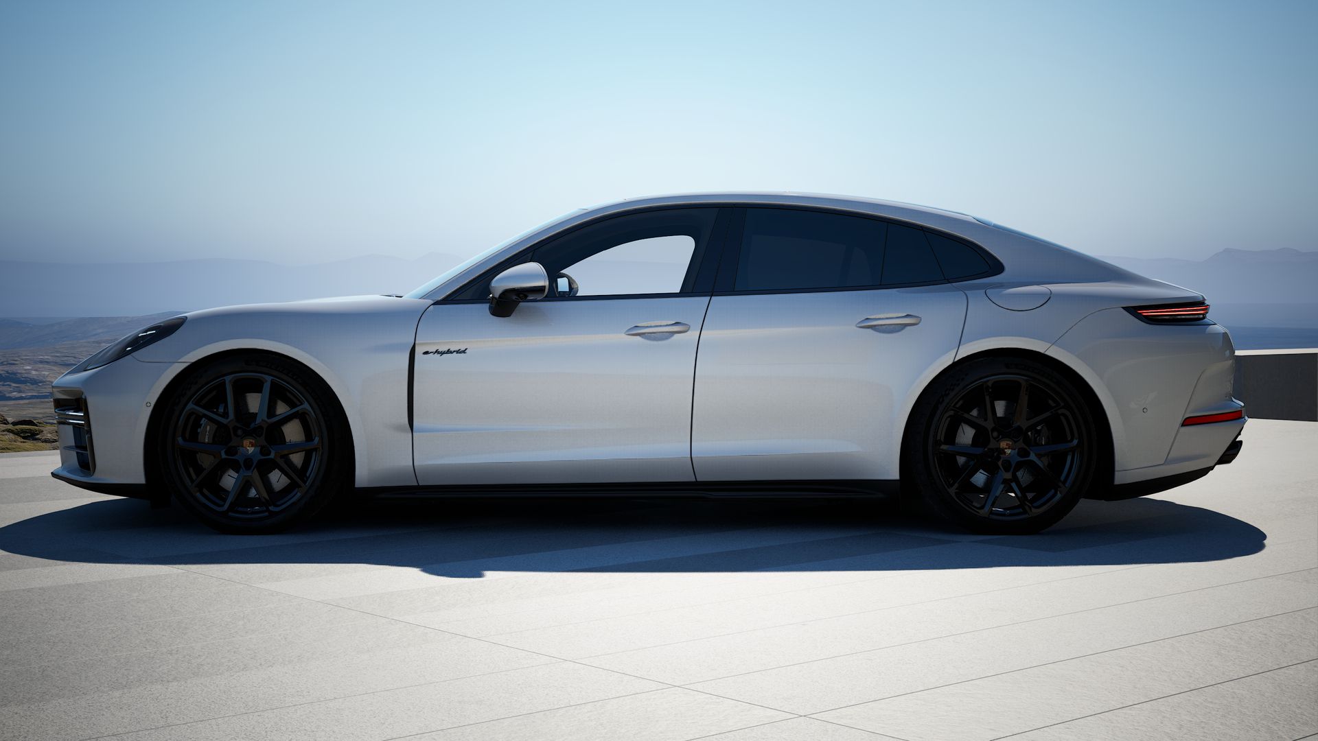 Panamera 4S E-Hybrid vista lateral.