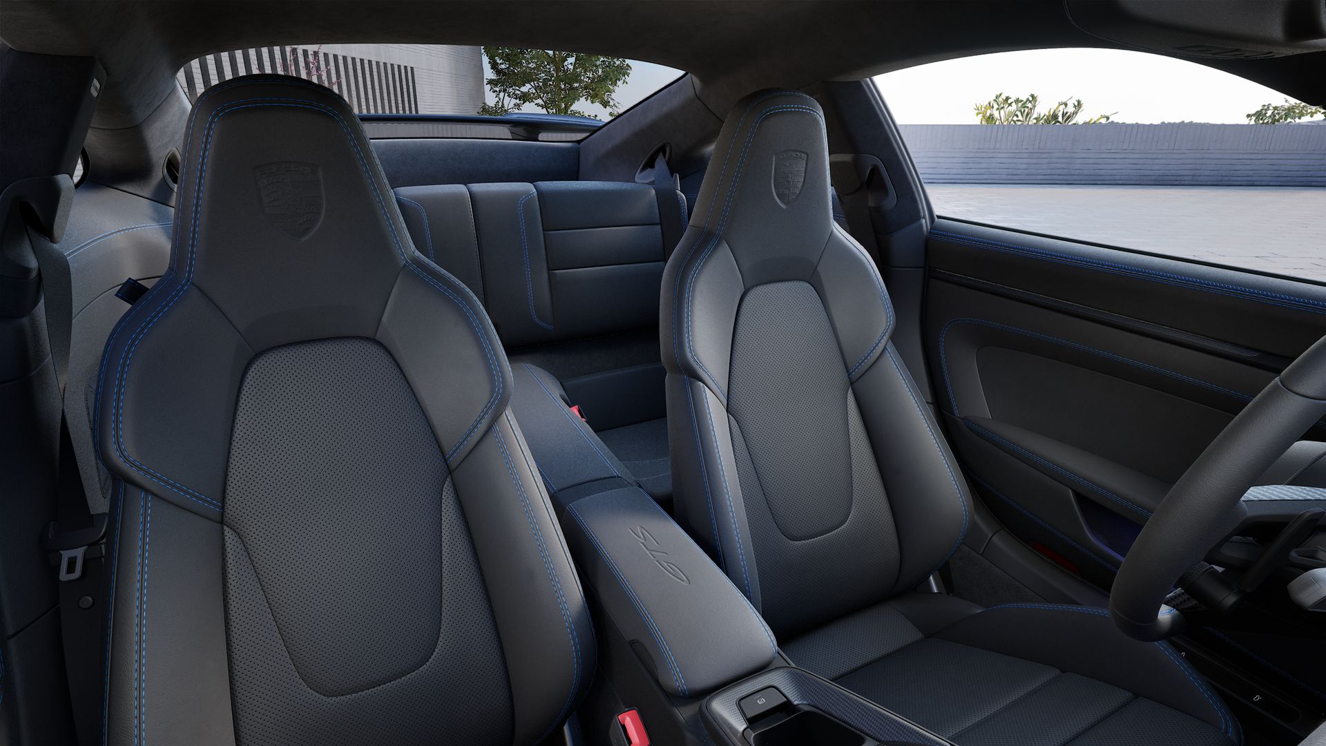 Vista interior do 911 Carrera GTS 