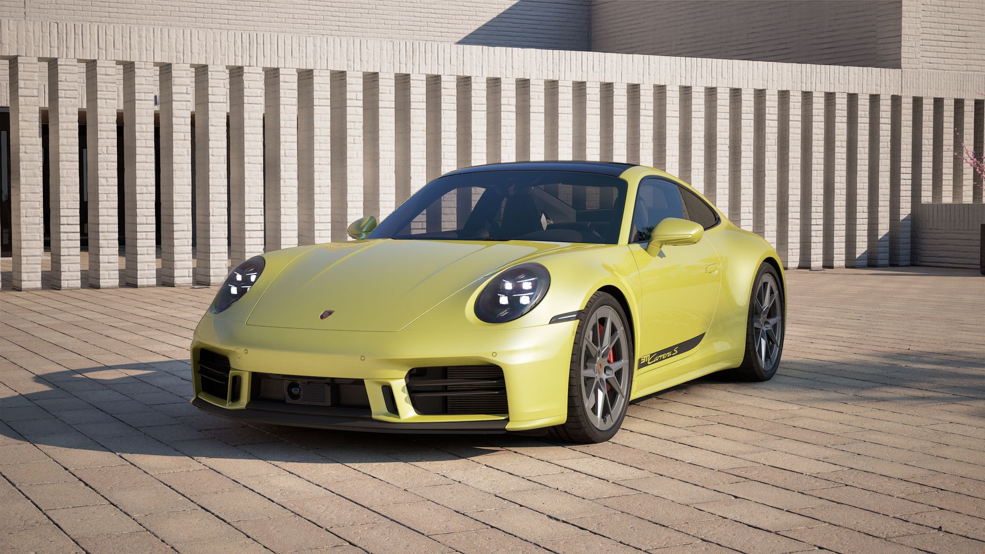 911 Carrera S vista frontal