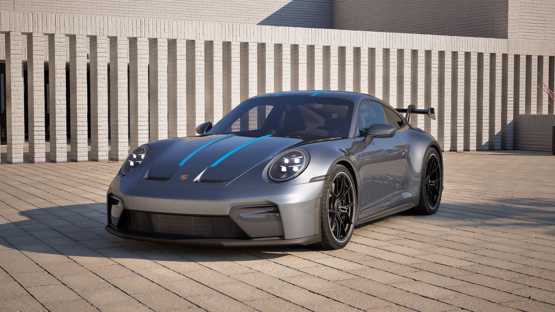 911 GT3 vista frontal