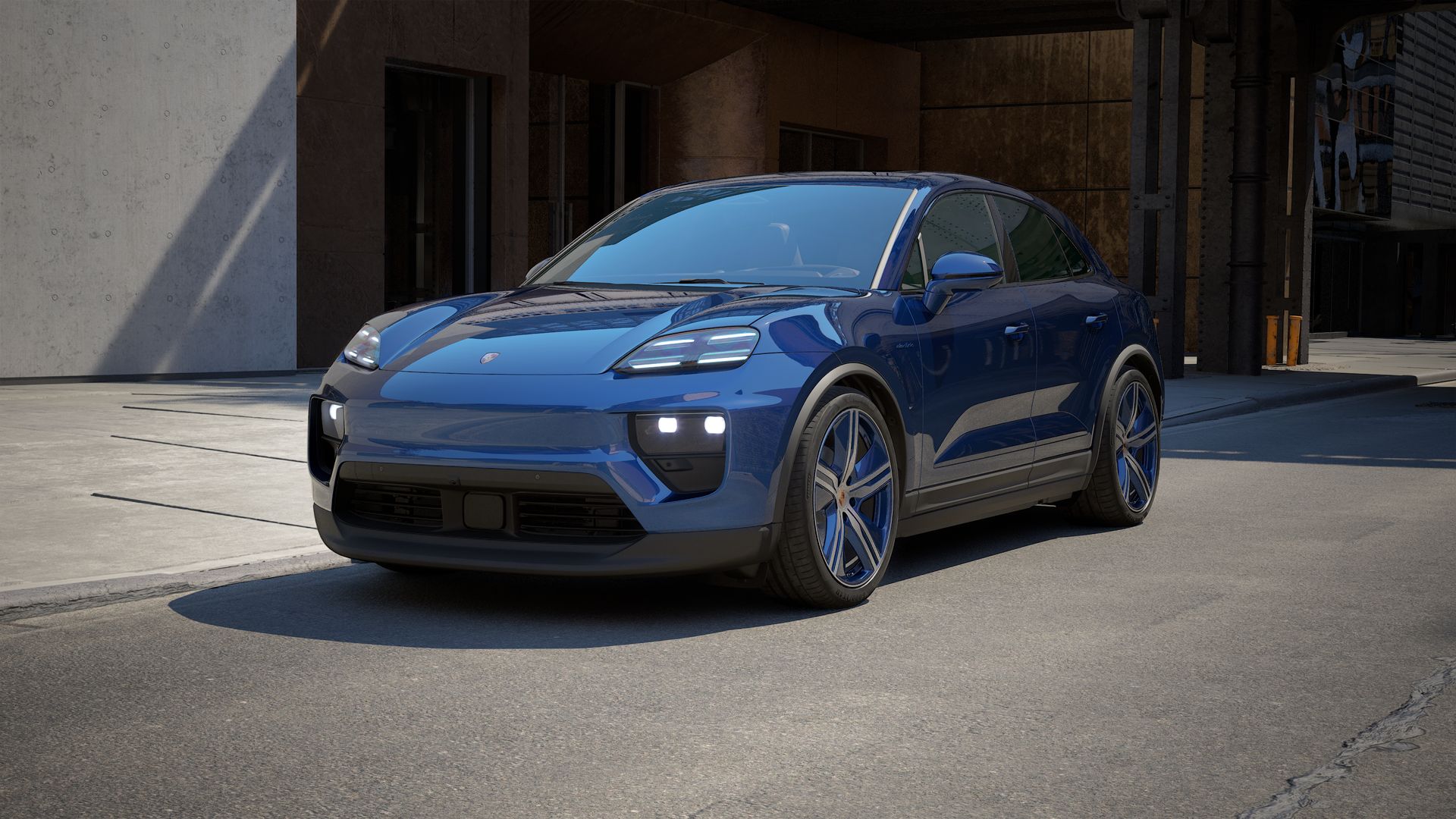 Macan vista frontal